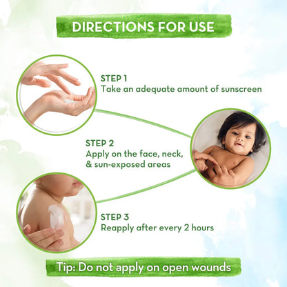Mamaearth Baby Moisturizing Ultra Light SPF 50 Sunscreen 50gm