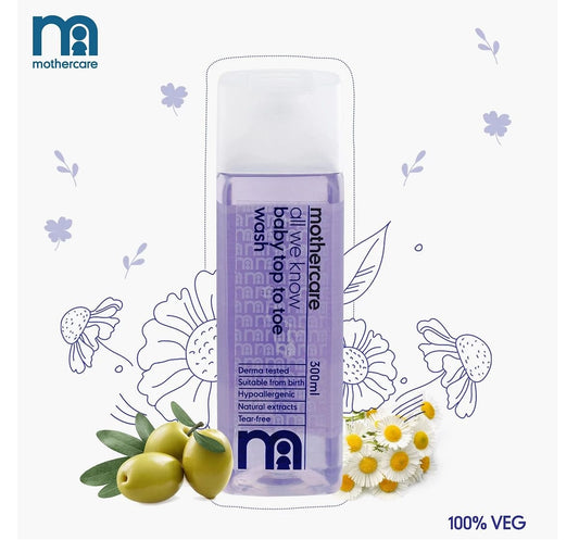 Mothercare All We Know Baby Top To Toe Wash 300ml