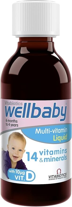 Wellbaby Multi Vitamin liquid (6 month - 4 year) 150ml