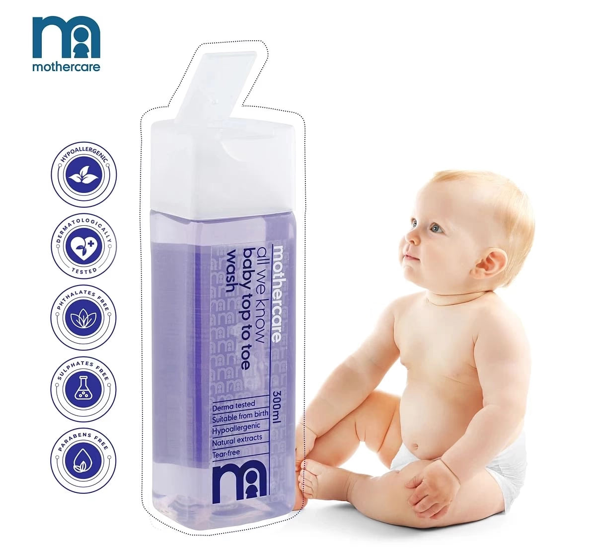 Mothercare All We Know Baby Top To Toe Wash 300ml