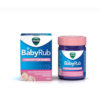 Vicks Baby Rub Comfort for Babies 25ml (Indian)