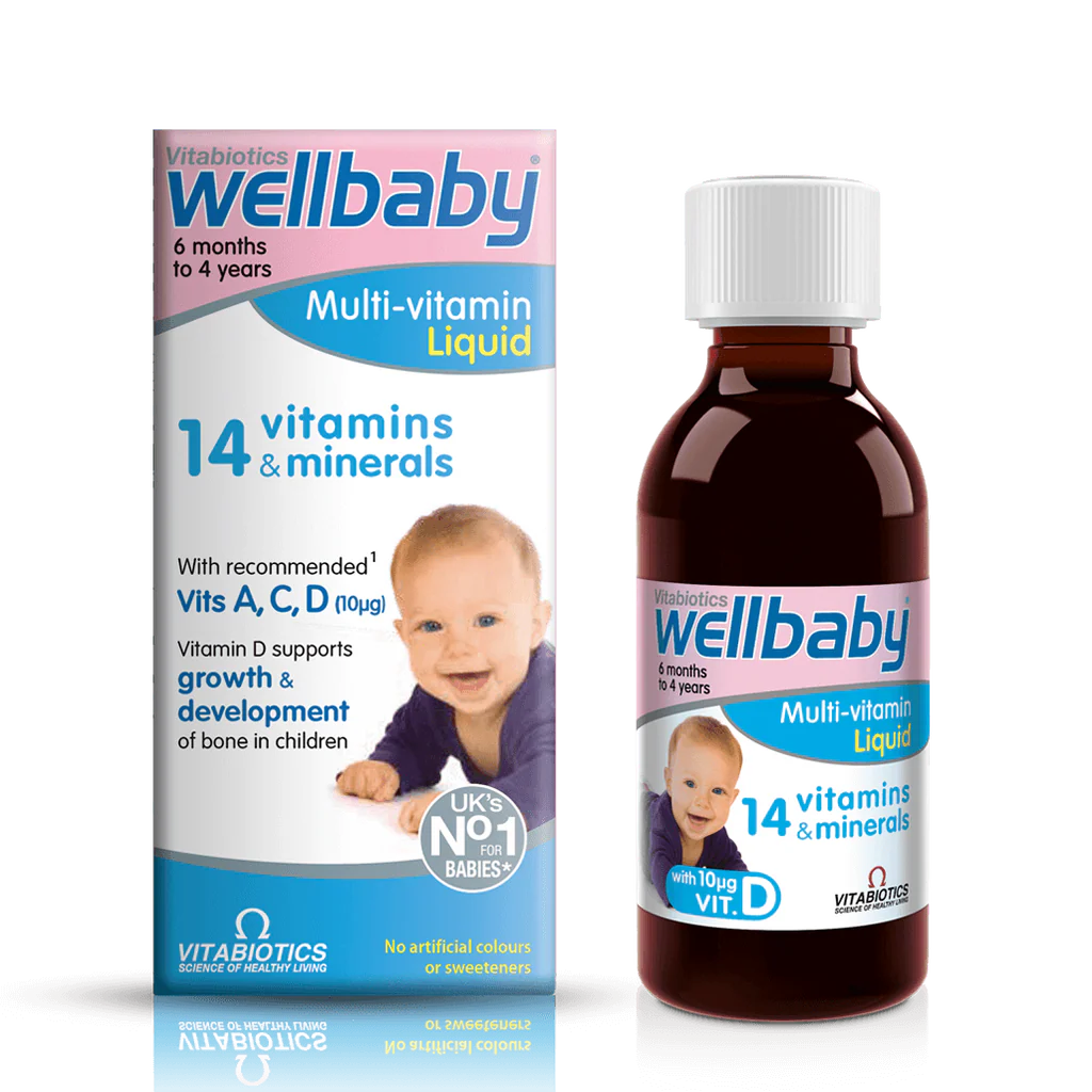 Wellbaby Multi Vitamin liquid (6 month - 4 year) 150ml